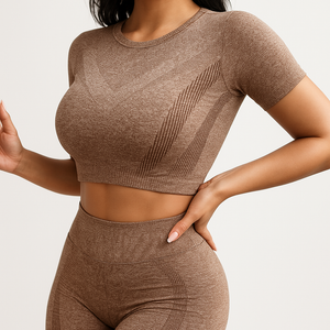 Conjunto blusinha, manga curta e calça